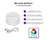 Luminária led 3D - Nossa Senhora das Graças - comprar online
