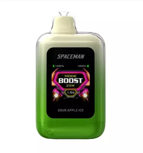 VAPE SMOK SPACEMAN 25K SOUR APPLE ICE