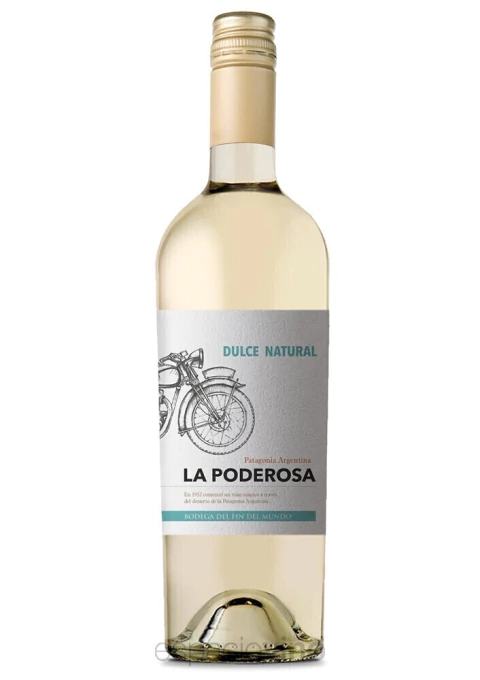 VINO BLANCO LA PODEROSA DULCE NATURAL 750ml
