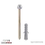DECA PARAFUSO INOX COM BUCHA S-12 120MM