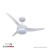 VENTILADOR DE TETO LUNIK 127V BRANCO