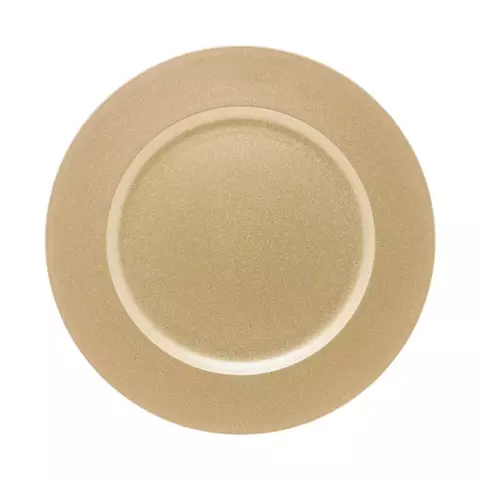 Sousplat de Plastico Dourado