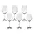Jogo 6 taças Vinho tinto helena 350 ml Cristal Bohemia - comprar online