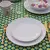 Prato Raso de Porcelana Coup White 28cm Oxford - Ana Lu Presentes