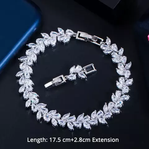 Pulsera de Tenis de Circonia Cúbica