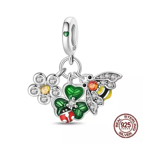 Charm de animales con diseño de flamenco, Cactus, girasol. - comprar en línea