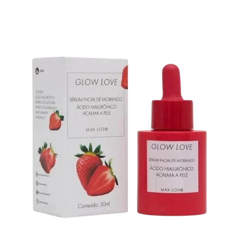 Sérum Facial De Morango Glow love Max Love