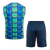 Kit Treino adulto - Camisa e Shorts - Barcelona Nike Edição especial 24/25 - Verde e azul com detalhes em vermelho - comprar online