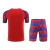 Kit Treino adulto - Camisa e Shorts - Barcelona Nike 23/24 - Vermelho com detalhes em azul na internet