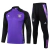 Conjunto Seleção Alemanha Treino 24/25 - Masculino Adidas - Preto e roxo