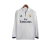 Camisa Retrô Real Madrid I 16/17 manga longa - Masculina Adidas - Branca com detalhes em azul