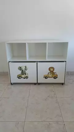 Imagen de Juguetero Todo Blanco