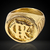 Anel Redondo Flamengo - Banhado a Ouro 18K - comprar online
