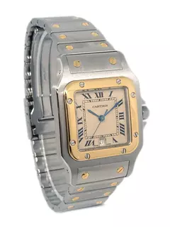 Reloj Cartier Santos Galbée 1980-1990 - G45 outfit