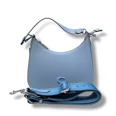 Bolso Crossbody Coach Hobo Azul Cielo - tienda en línea