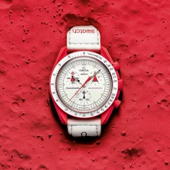 Swatch X Omega Mission Too Mars en internet