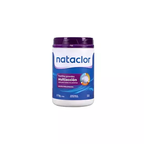 CLORO PASTILLA MULTIACCION 200GRX 1KG NATACLOR - comprar online
