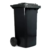 CONTENEDOR 120LT TAPA Y RUEDAS NEGRO - comprar online