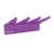 ITALIMPIA ORG DE PARED 23 CM VIOLETA - comprar online