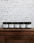 PACK VELAS ARTLAB BLACK / 18 velas una de C/Aroma