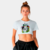 Camiseta Cropped Paz E Amor Reggae - Bt251