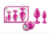 Plug Anal Bling x3