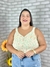 blusa alça listrada