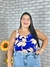blusa alça listrada