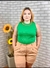 conjunto blusa corrente+short linho