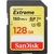 Cartão de Memória Sandisk SD Extreme 180mb/s 128GB