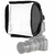 Mini Softbox para Flash Speedlite 23x23cm Greika PK-EFS23 - CHYK FOTO E VIDEO