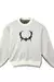 Sweater Boxy Fit ¨Dark Angel¨ CREMA (ALTO GRAMAJE) en internet