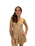 Vestido de paete babado - loja online