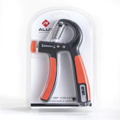 Hand Grip com ajuste de intensidade e contador - Alux - Cirúrgica Lobby