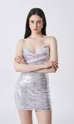Imagen de Vestido Blue Paliet