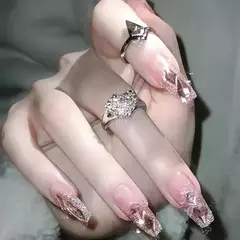 Uñas postizas Mariposa - Gigistoreparty
