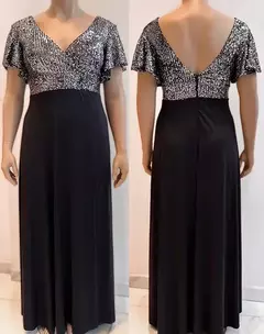 Vestido Ufal Plateado en internet