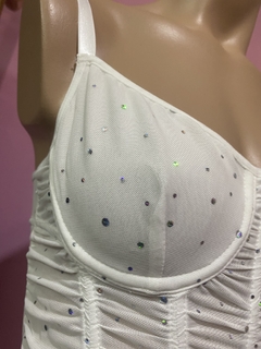 Corset star blanco
