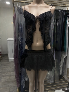 Blusa encaje Mernes - comprar online