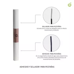 SET PESTAÑAS INDIVIDUALES CON PEGAMENTO Y SELLADOR - tienda online