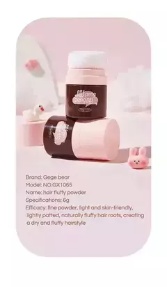Imagen de POLVO ANTI GRASITUD PARA EL CABELLO