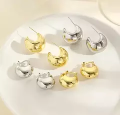 AROS CHUNKY SILVER - comprar online