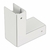3025 - Conector em L Sobrepor MAG Branco - Gaya