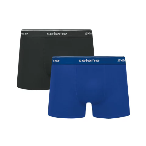 11450 - Cueca Boxer Cotton com 2 unidades - Selene