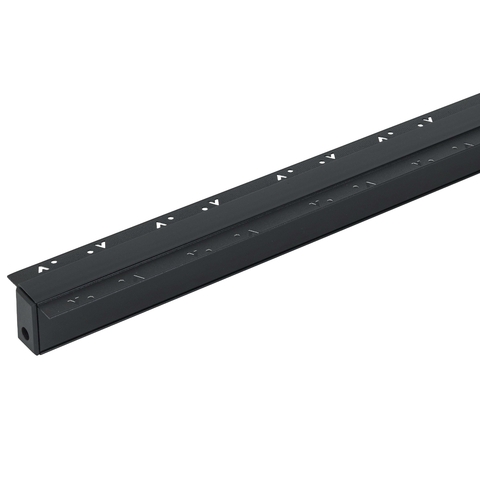 1971 - Trilho MAG No Frame Embutir 1m Preto - Gaya