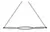 Colgante Wave 100cm - comprar online