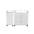 Armário 1 Porta e 2 Portas Conjunto Prático Multiuso Mdf
