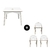 Kids Table Set with 3 Educational Chairs for Study and Painting on internet