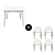 Conjunto Mesa Infantil Com Cadeira Didática Para Estudo e Pintura - loja online