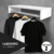 Kit com 2 Cabideiros De Guarda-Roupa Multifuncional Organizador Praticidade e Estilo 50cm